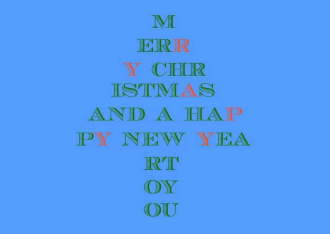 Merry Christmas groß